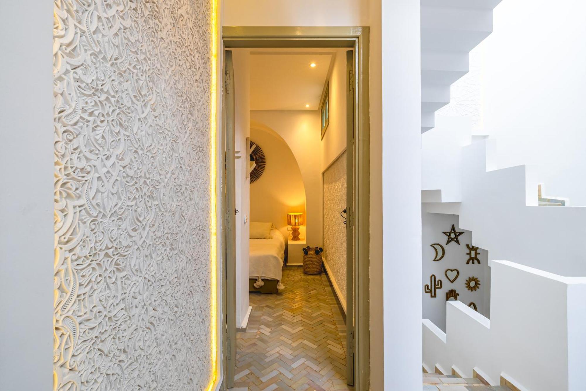 Riad Zahra Bed And Breakfast Marrakesch Exterior foto