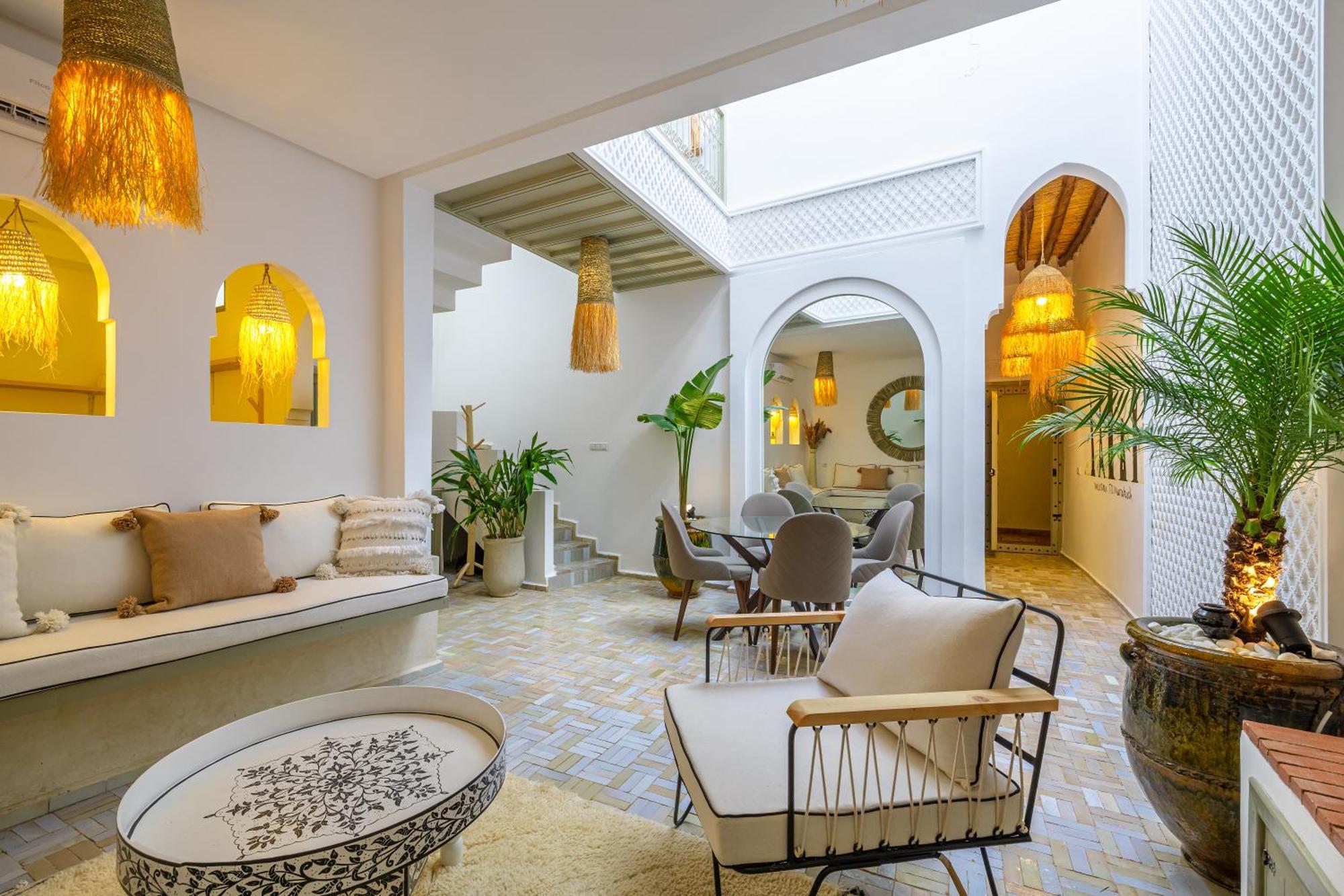 Riad Zahra Bed And Breakfast Marrakesch Exterior foto